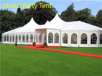 Big Aluminium hợp kim đám cưới Marquee lều cho lễ cưới Chén nhà tốt nhất 7