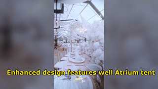 Dự án Lều nhôm Atrium lắp đặt nhanh tại Anh