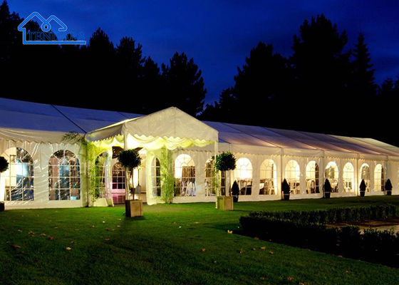 Mua PVC Clear Span Cửa hàng lớn cho các sự kiện ngoài trời Aluminium 6061 Frame Event Tent For Sale Near Me online manufacture