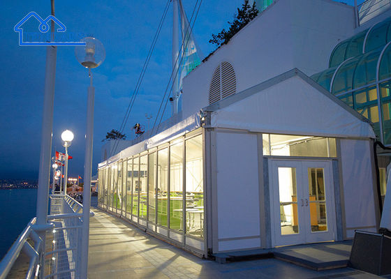 Mua Nhà máy giá tốt hợp kim nhôm tùy chỉnh A-Shape Luxury Clear Roof Wedding Tents online manufacture