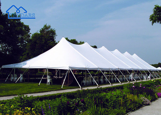 Mua Lều lễ ngoài trời với các bức tường bên cao đỉnh cột tiệc cưới Canvas Marquee Tent For Sale online manufacture