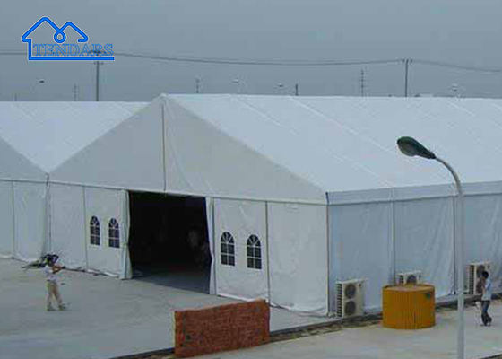 Mua Lều Marquee hạng nặng 8x12m Hợp kim gia cố Neo chịu lực nặng 850g / m2 Vải nặng cho triển lãm thương mại sản xuất trực tuyến