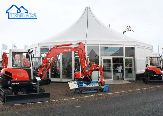 Mua Khung nhôm Tân chống nước Pvc Pagoda lều với tường thủy tinh trong suốt Cho đám cưới sự kiện triển lãm online manufacture