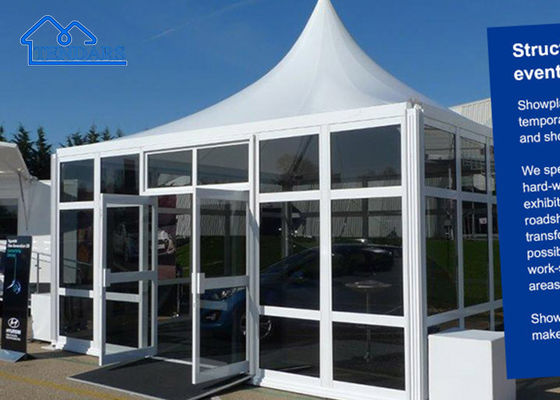 Mua Custom New PVC 100% Rainproof 3x3m 4x4m 5x5m 6x6m Aluminum Frame Marquee Pagoda Tent Để bán online manufacture