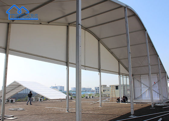 Mua Nhà kho công nghiệp hạng nặng tùy chỉnh ngoài trời, Hội nghị lưu trữ hội thảo Arcum Curve Tent online manufacture