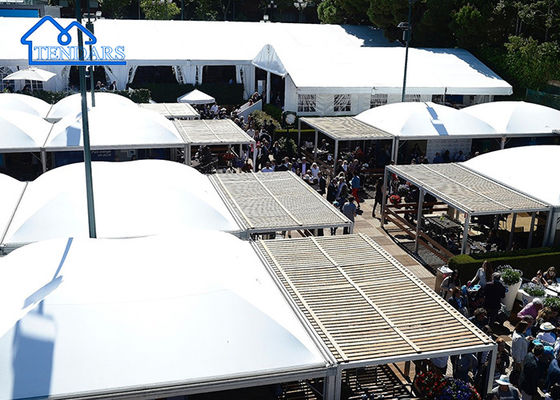 Mua Cửa hàng lớn màu trắng, màu xám, trong suốt hoặc tùy chỉnh Aluminum Arcum Event Tent Outdoor Sports Marquee Tent online manufacture