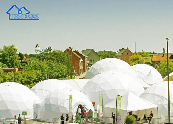 Mua PVC ốp lều thương mại lớn Dome với độ minh bạch màu trắng phong cách Dome online manufacture