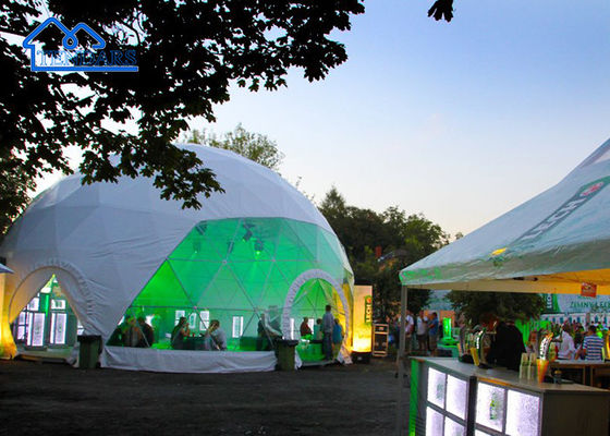 Mua 12m Dia PVC Cover Commercial Dome Tent Aluminum Alloy Tầm nhìn toàn cảnh cho các trang web glamping sản xuất trực tuyến
