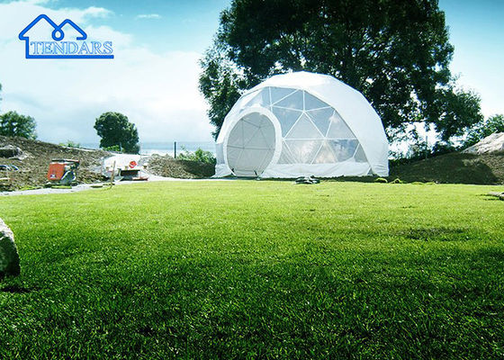 Mua Luxury Rainproof Commercial Dome Tent Khách sạn hình cầu với phòng ngủ Pvc Dome Tent online manufacture