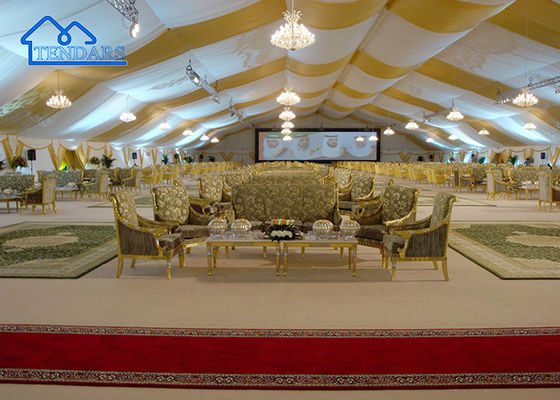 Mua Lều tiệc Marquee Tấm lót trần bằng vải satin cho sự kiện đám cưới Cấu trúc thương mại ngoài trời sản xuất trực tuyến