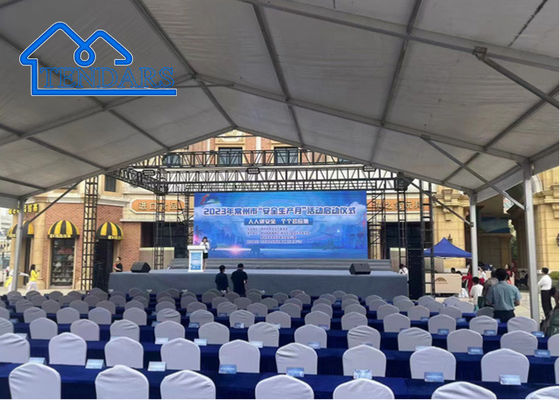 Mua Tường vải PVC Khung nhôm Lều sự kiện sang trọng Tự làm sạch cho lễ thương mại Lễ hội thuê Marquee Sự kiện sản xuất trực tuyến