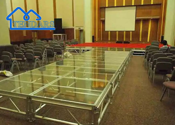 Mua Nền tảng khung sân khấu nhôm minh bạch tùy chỉnh cho các sự kiện ngoài trời / trong nhà sản xuất trực tuyến