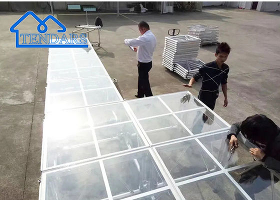 Mua 4x4ft Và 4x8ft Platform Concert Acrylic Transparency Aluminum Alloy 6082-T6 Stage Với Truss online manufacture