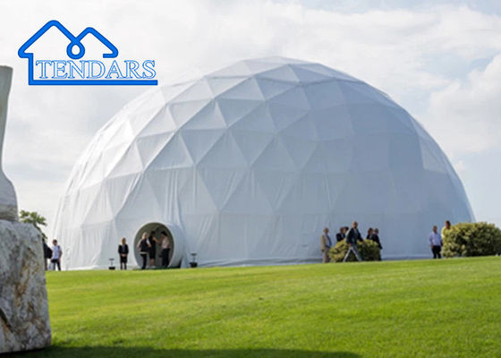 Mua Logo tùy chỉnh ngoài trời Geodetic Cắm trại tường gió Glamping Dome Tent online manufacture
