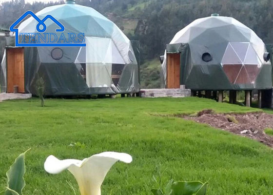 Mua Lều mái vòm thương mại 5m Dia chống gió Vỏ PVC bằng thép mạ kẽm cho sân thượng quán cà phê sản xuất trực tuyến