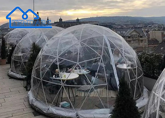 Mua Cửa hàng thương mại Khu vòm Geodetic Waterproof Commercial Geodetic Dome Cửa hàng với cửa sổ rõ ràng sản xuất trực tuyến