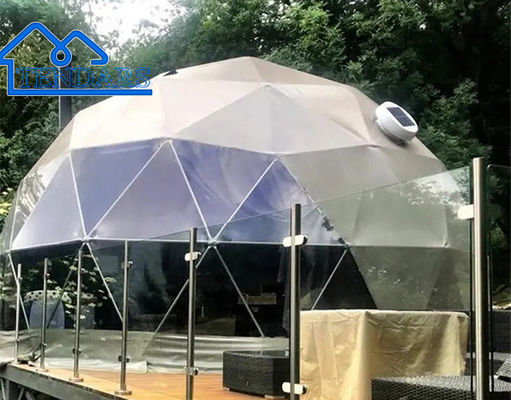 Mua Trại mái vòm thương mại ngoài trời màu trắng đỏ vàng với nền tảng cho khách sạn cắm trại Long live online manufacture
