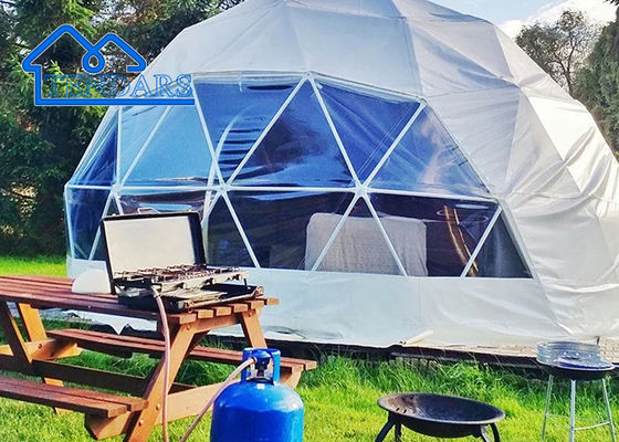 Mua Khu lều Event Dome, Khu lều ngoài trời cao cấp Geodesic Camping, Khu lều thương mại Dome Glamping với phòng tắm online manufacture