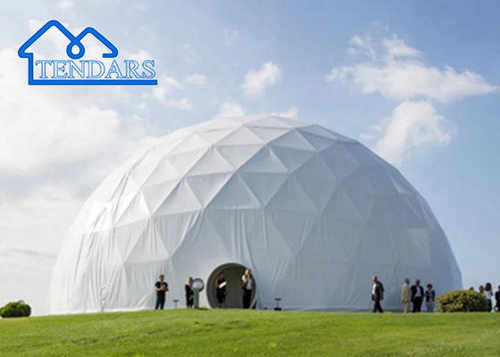 Mua Giá thấp 30m ngoài trời Expo Dome Tent thương mại lớn Geodesic Dome lều, nhà và nơi trú ẩn online manufacture