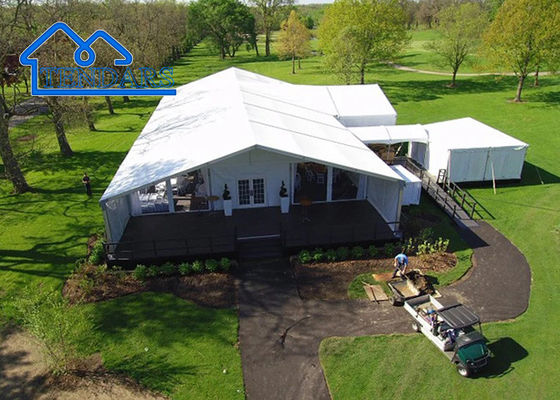 Mua Lễ kỷ niệm Tiệm Marquee Kháng nước PVC Hỗn hợp kim nhôm Khung bọc hình chữ nhật cứng sản xuất trực tuyến