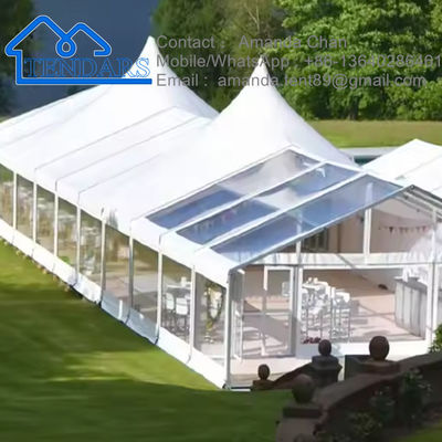 Mua Cửa hàng ngoài trời Custom Camping Marquee Tent For Event Water Proof Aluminium Wedding Tent online manufacture