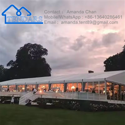 Mua Đơn vị tùy chỉnh kích thước nổi tiếng ngoài trời triển lãm bên lều White Aluminum Marquee Tent For Sale online manufacture