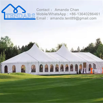 Mua Strong lớn màu trắng hoặc trong suốt hoặc tùy chỉnh sản xuất màu trắng Marquee đám cưới Party Tent For Sale online manufacture