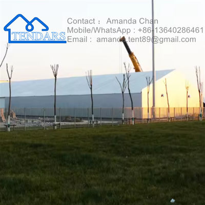 Mua Tấm chống nước nhôm hình A Marquee Warehouse Storage Tent Tấm lều ngoài trời lớn online manufacture