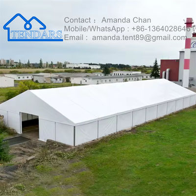 Mua Kho lớn tùy chỉnh A-Frame Temporary Structure Industrial Storage Tent online manufacture
