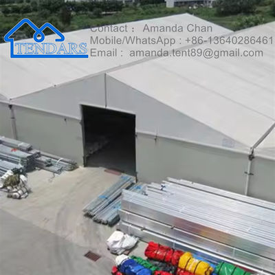 Mua Kích thước tùy chỉnh Khảo chống nước Cấu trúc nhôm Lều kho Công nghiệp Canvas Lều lưu trữ online manufacture