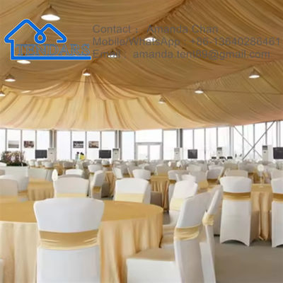 Mua Dễ dàng cài đặt Lều ngoài trời Hợp kim nhôm triển lãm đám cưới lớn Lều trang trí hạng nặng online manufacture