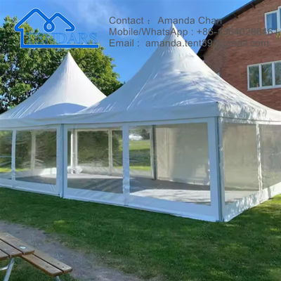 Mua bán buôn tùy chỉnh Canopy Aluminum Frame Storage Tent White Party Tent Gazebo Canopy With Sidewalls online manufacture