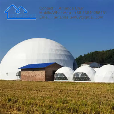Mua Trại ngoài trời lớn trắng Marquee Circus Dome mái nhà hai tầng cho đám cưới online manufacture