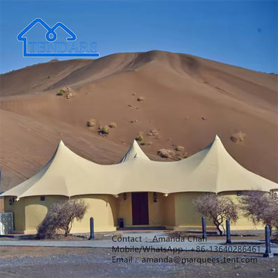 Mua Nhà ở ngoài trời sang trọng Eco Resort Hotel Lều cấu trúc màng nhà với phòng tắm online manufacture