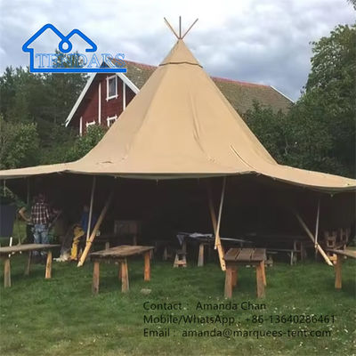 Mua Cửa tạ Teepee ngoài trời đám cưới lò sưởi gỗ nóng Cửa tạ Teepee cho sự kiện tiệc tùng online manufacture