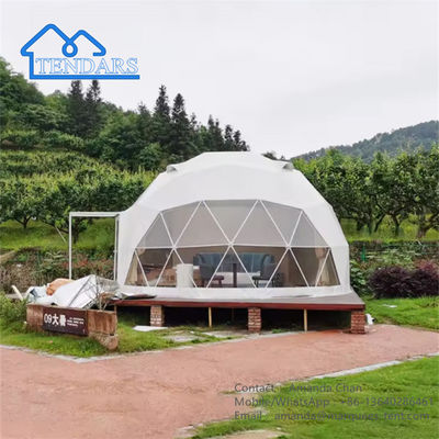 Mua Chế độ chống nước Glamping Geodetic Eco Dome Tent Chế độ chống thời tiết Pvc House Tent online manufacture