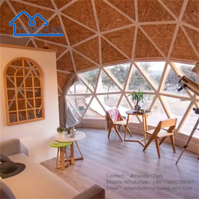 Mua Chế độ chống nước Eco Hotel Prefab Geodetic Dome Tent House Desert Tent Cho Trại online manufacture