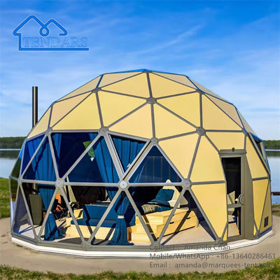 Mua Chế độ chống nước Geodesic Hotel Dome Tent Luxury Glamping Dome Tent Outdoor online manufacture