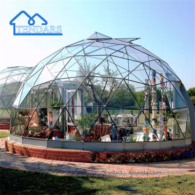 Mua Nhà máy thấm nước nhôm địa chất glamping mái vòm lều nhà với phòng tắm online manufacture