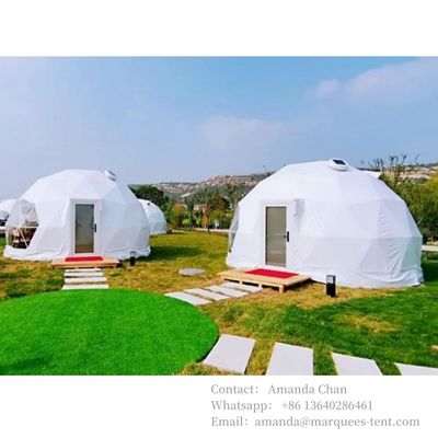 Mua Customized Glass Glamping Hotel Camping Geodetic Dome Tent Cho Gia đình Và Khách sạn Resort online manufacture