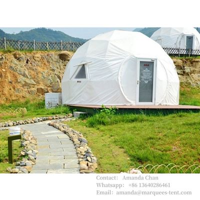 Mua Các kết nối địa đắc thông minh tùy chỉnh phòng tắm mini Sunroom Glamping Hotel Dome Tent With Bathroom online manufacture