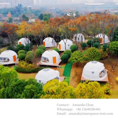 Mua 6m 6-8 người Transparent Glamping Hotel Igloo Geodesic Dome Tent Cho các hoạt động ngoài trời online manufacture