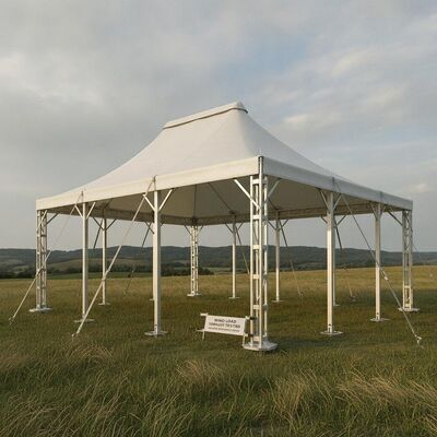 Mua Áp lực gió 100kmh Kiểm tra Party Marquee Tent Heavy Duty Anchored Frame Aluminum Engineering Certified Canopy Structure sản xuất trực tuyến