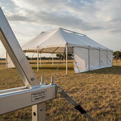 Mua Khung nhôm hạng nặng Lều Marquee Xây dựng chống gió Sự kiện ngoài trời của Úc 100kmh Xếp hạng sản xuất trực tuyến