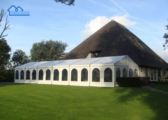 5x8m chống nước PVC Cover Party Marquee Tent Aluminum Alloy Frame Clear Span Design cho các sự kiện tốt nghiệp
