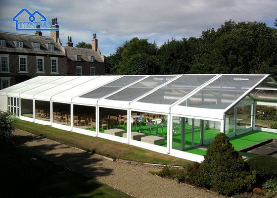 4x4m vuông chống nước PVC Cover Party Marquee Tent Aluminium Alloy Frame Heavy Duty Anchors cho Lễ hội Cỏ