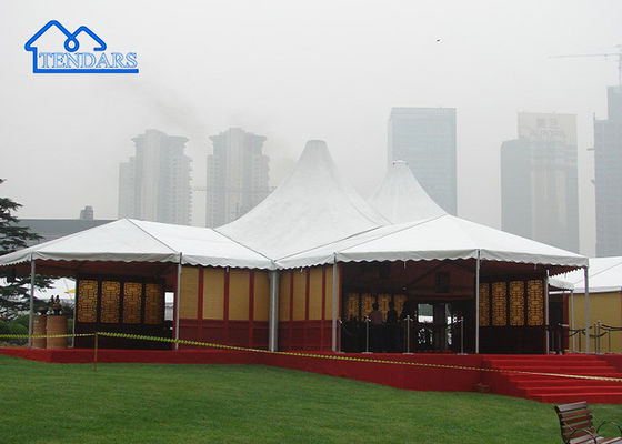 2000 người mở rộng vô hạn đám cưới Marquee Tent 4-70m Span Backyard Event Canopy Structure