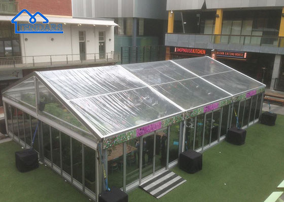 Mái nhà bằng nhựa PVC Acrylic Lều Marquee lớn Chứng nhận SGS M2 Mái che sự kiện chống nước hạng nặng