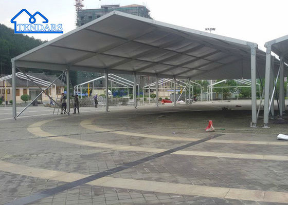 Lều tán ngoài trời tùy chỉnh Cấu trúc PVC chống thấm Khung hợp kim nhôm cho các sự kiện Lều Marquee sự kiện