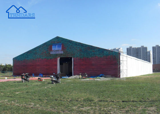 Nhà máy cung cấp ngoài trời Aluminium cấu trúc Lều lưu trữ PVC vải Lều lớn để bán